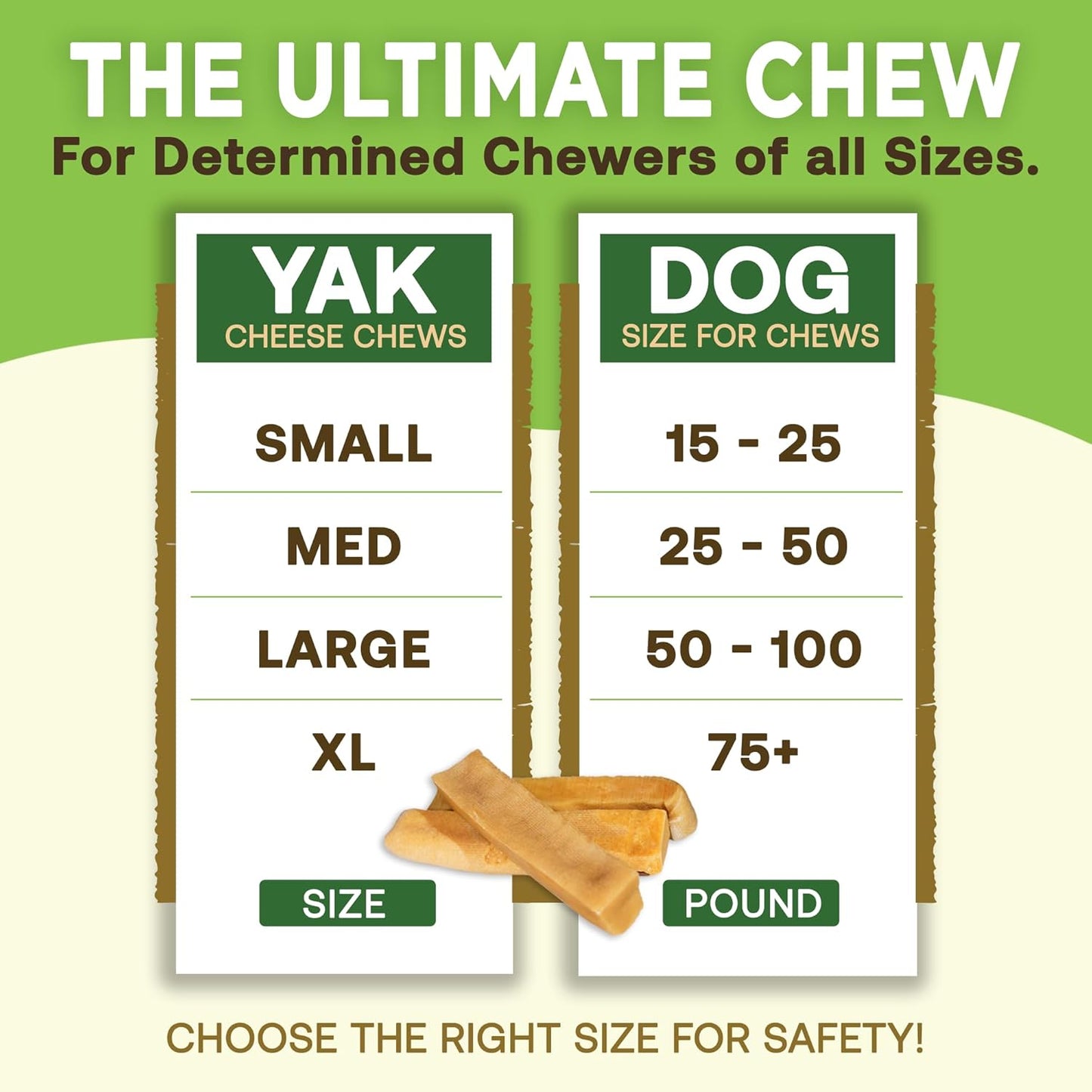 “Long-Lasting Yak Chews for Large Dogs (100% Natural)”