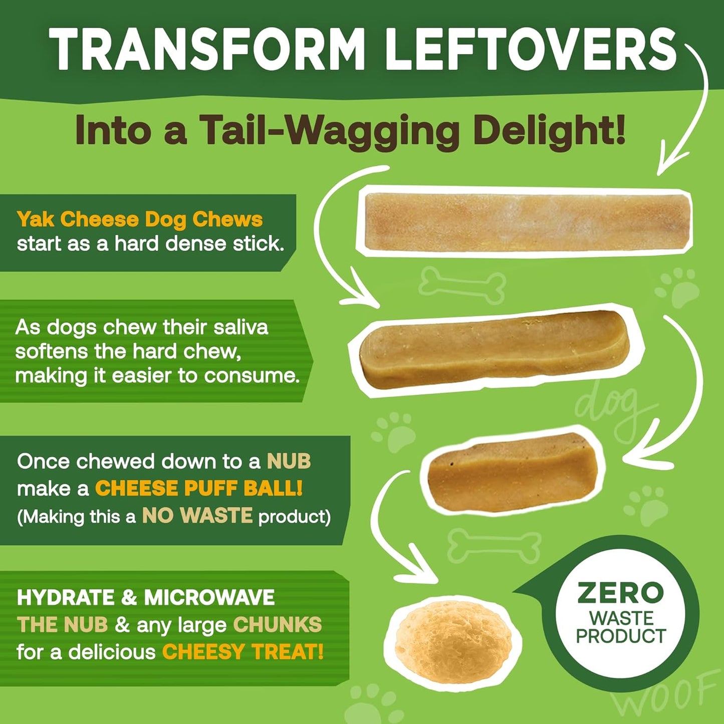 “Long-Lasting Yak Chews for Large Dogs (100% Natural)”